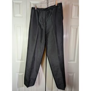 VTG Trousers Etc New York Lined Silk Dress Pants Sz 10 Cocktail Office